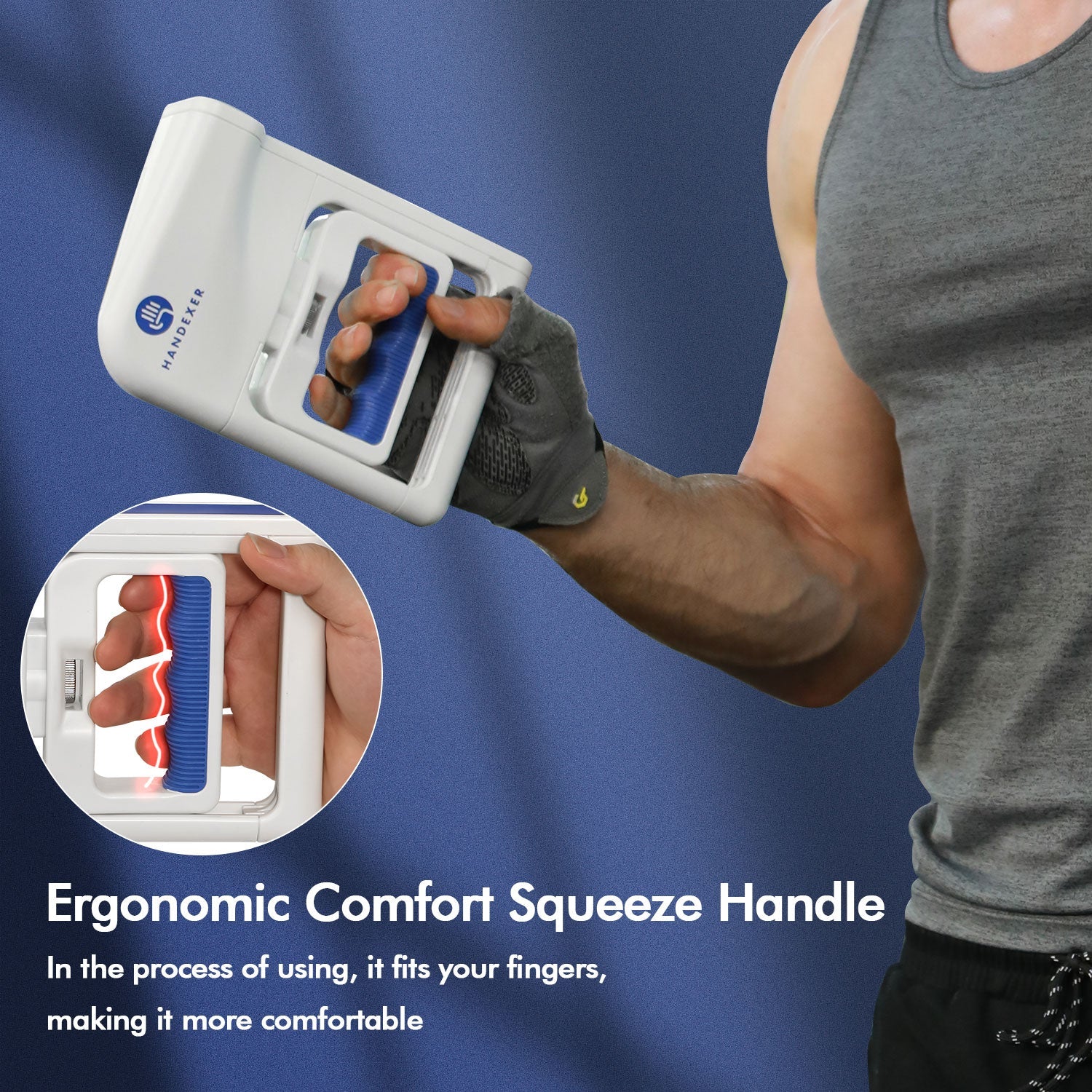 Hand Dynamometer & Grip Ring Bundle Handexer