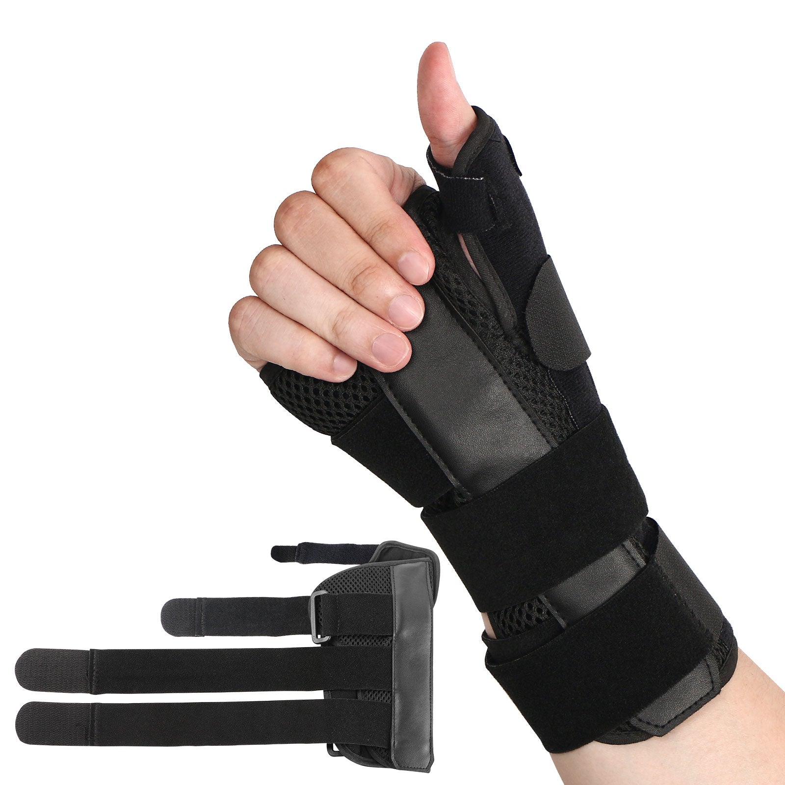 Left Right Hand and Thumb Wrist Brace for Ulnar Pain