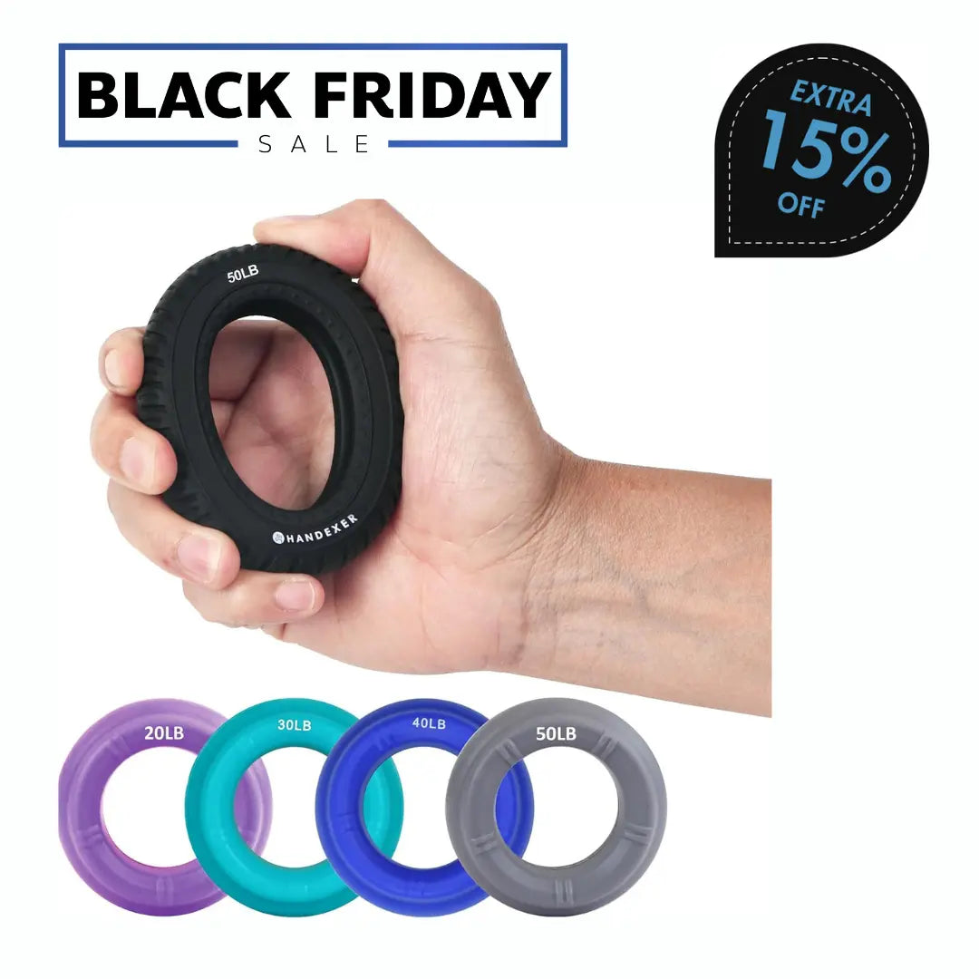 Hand Strengthener Grip Ring Set Handexer®