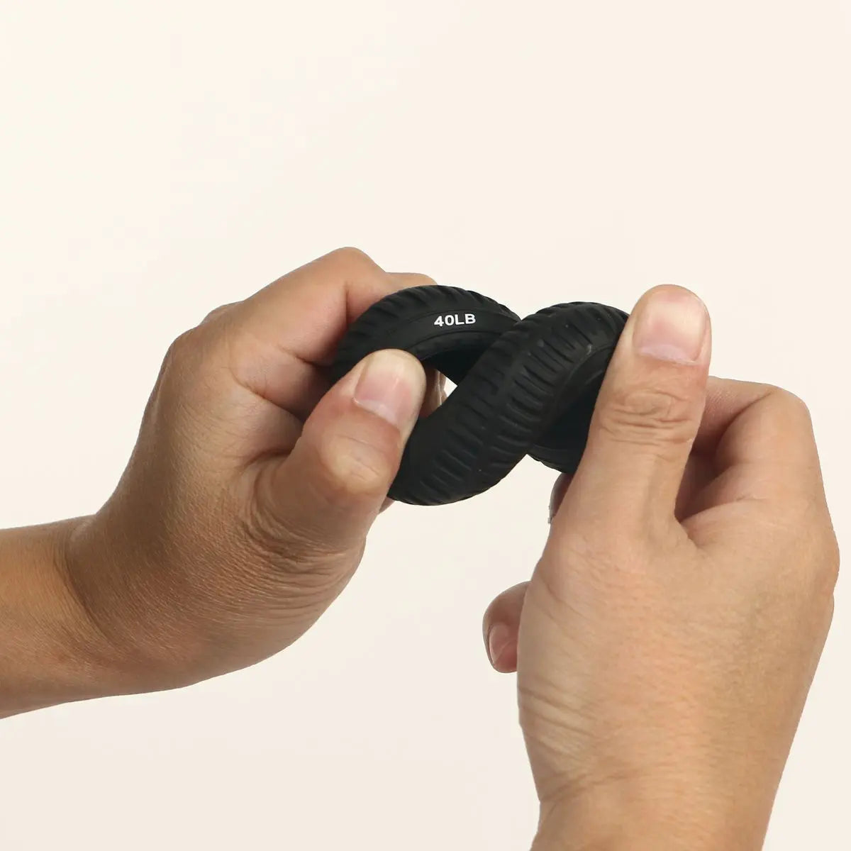 Hand Grip Strength Ring, Hand Strengthener Grip Ring enhancing forearm and grip strength for effective workouts.