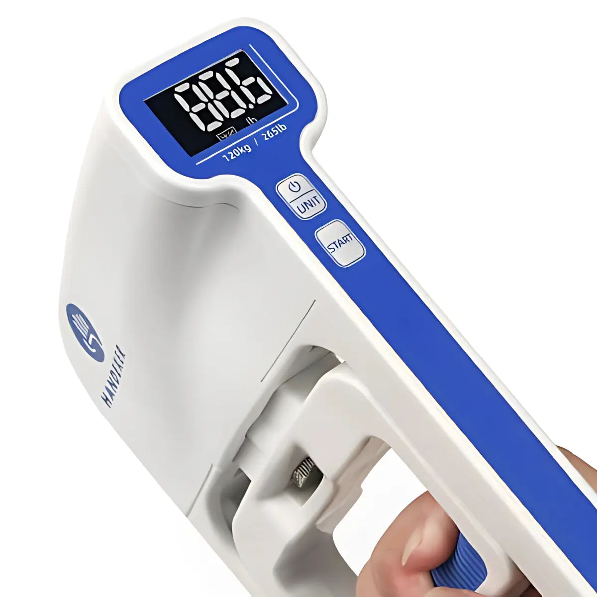 Handexer Grip Strength Hand Dynamometer used for accurate measurement of hand grip force in clinical and sports settings