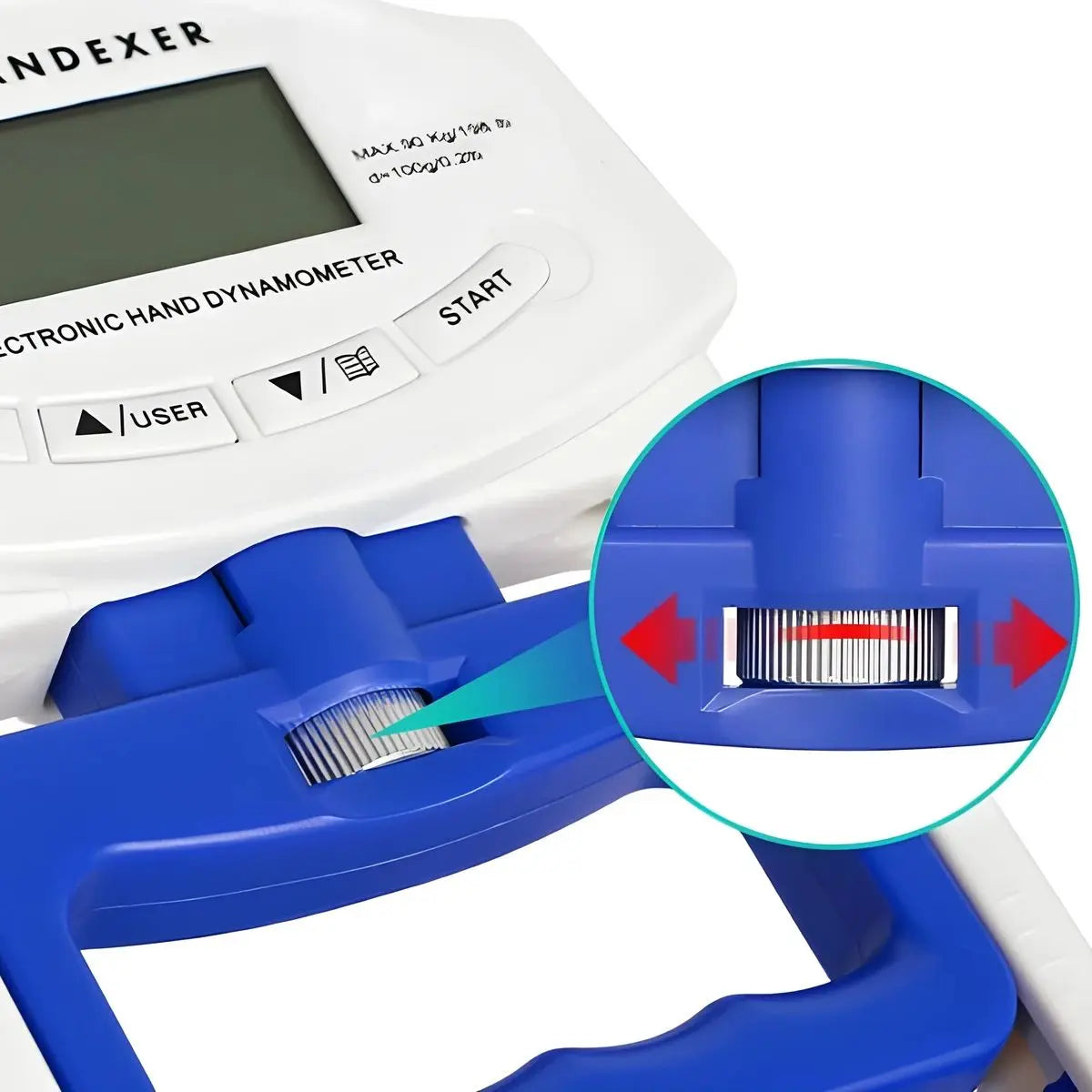 198lb Grip Strength Hand Dynamometer accurately measures hand grip strength for effective strength assessment