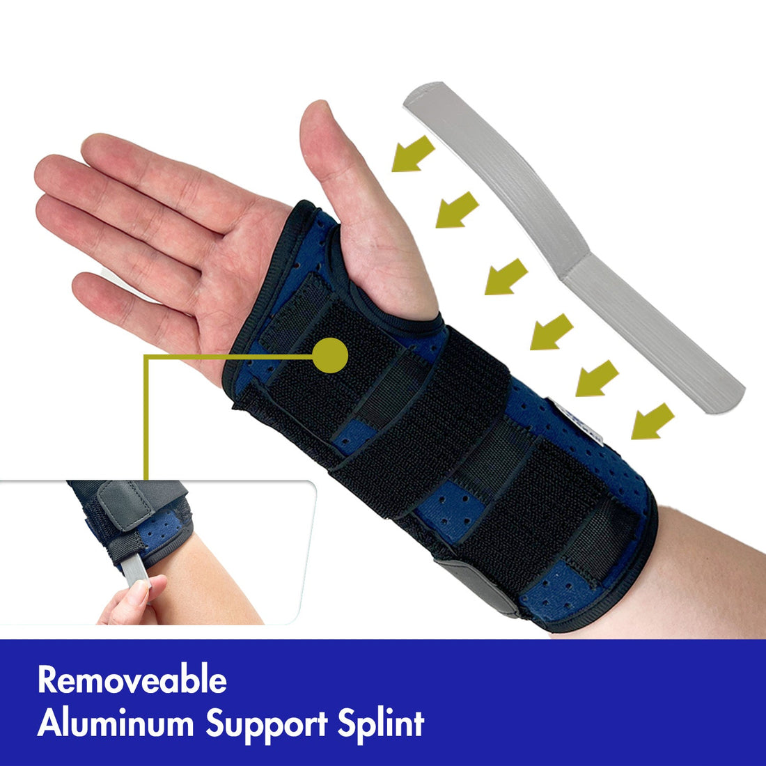 Carpal Tunnel Left Right Hand Wrist Brace for Hand Pain and Sleeping