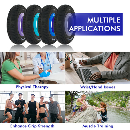 Hand Dynamometer & Grip Ring Bundle