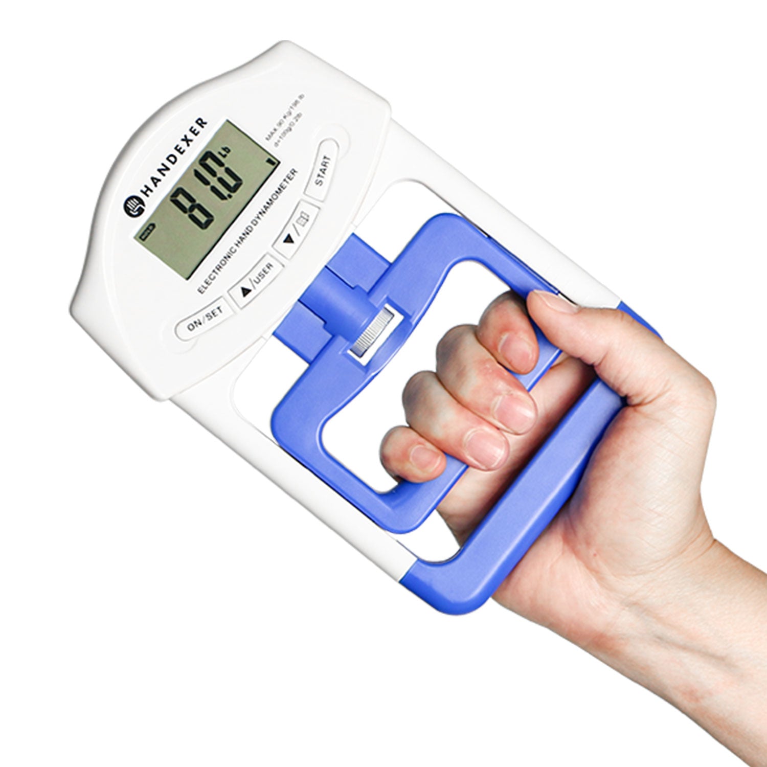 External Rotation Hand Dynamometer 198lb Digital Hand Dynamometer